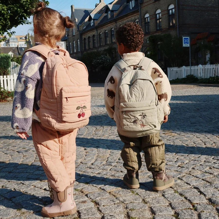 Konges Sløjd Juno quilted midi rygsæk, tuscany