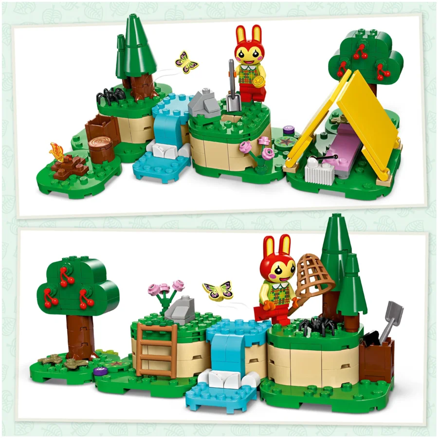 LEGO® ANIMAL CROSSING Bunnie laver udendørsaktiviteter