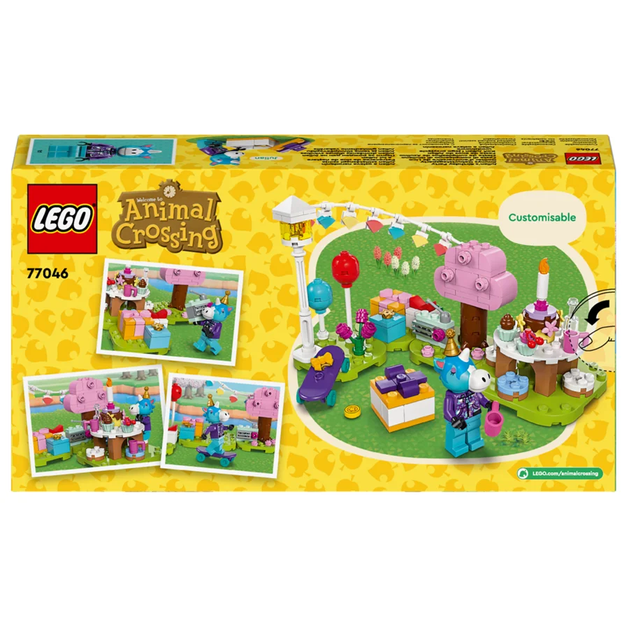 LEGO® ANIMAL CROSSING Fødselsdagsfest for Julian