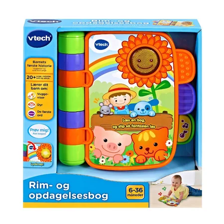 Vtech Babybog med rim og opdagelser