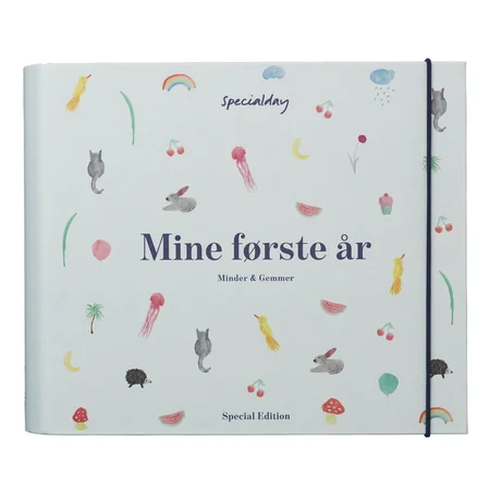 SpecialDay Mine første år – minder & gemmer, blå