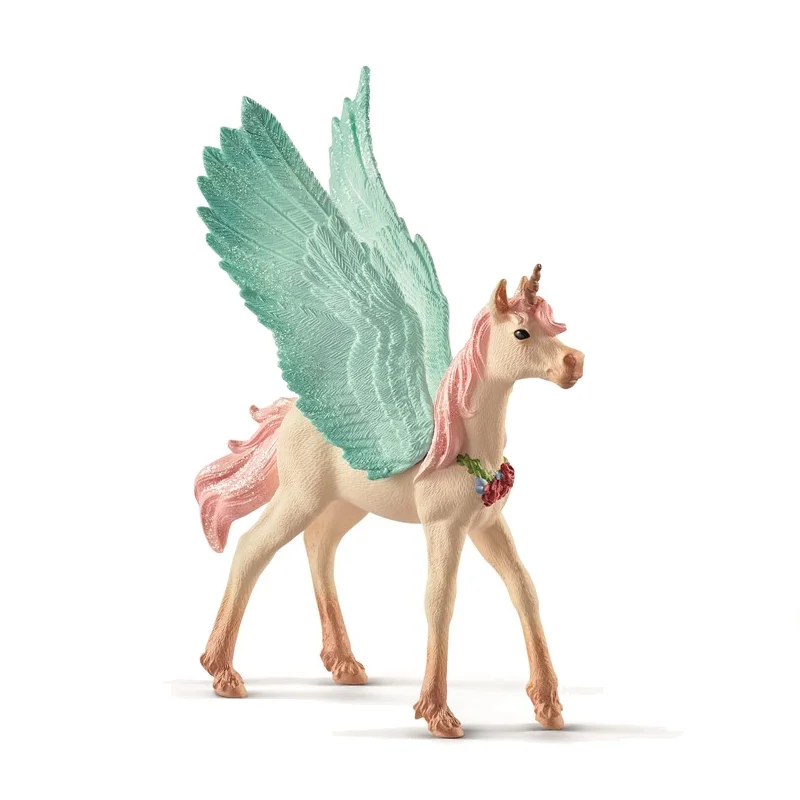 Schleich Bayala, pegasus føl med smykker