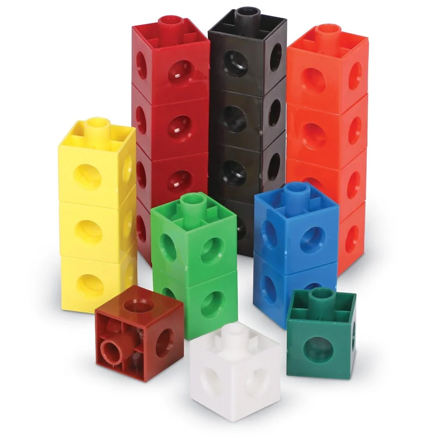 Learning Resources Snap Cubes, 100 stk