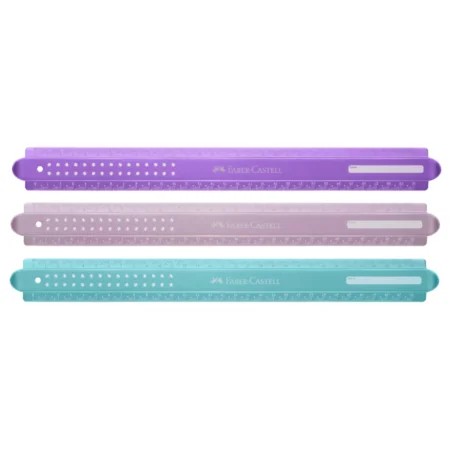 Faber-Castell sparkle lineal 30 cm, asst