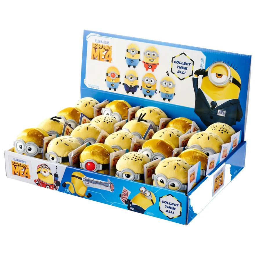 Universal Mini Minions bamse 8 cm, asst