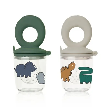 Liewood Miranda food feeder 2-pak, dinosaurs