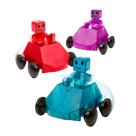 MAGNA-TILES Dashers biler og figurer 6 dele