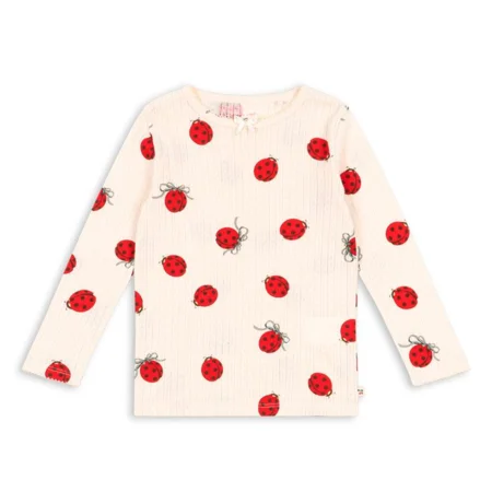 Konges Sløjd Minnie ls bluse, Ladybug