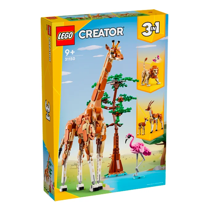 LEGO® CREATOR, Vilde safaridyr