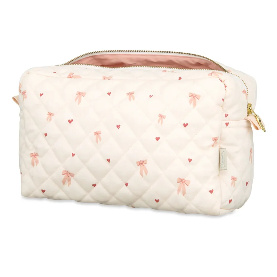 Cam Cam quilted toilettaske, bows