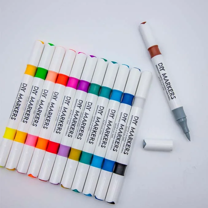 Børnenes Kartel acrylic diy markers 2 in 1