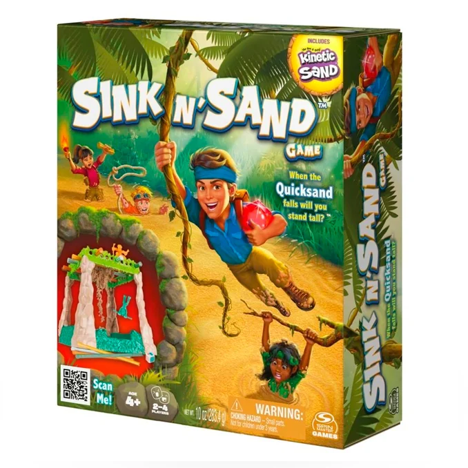 Kinetic Sand Sink N Sand 4 player game