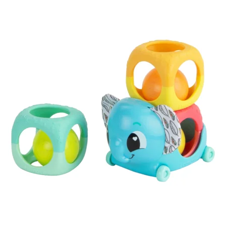 Lamaze stabel- og rulleelefant