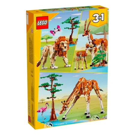 LEGO® CREATOR, Vilde safaridyr