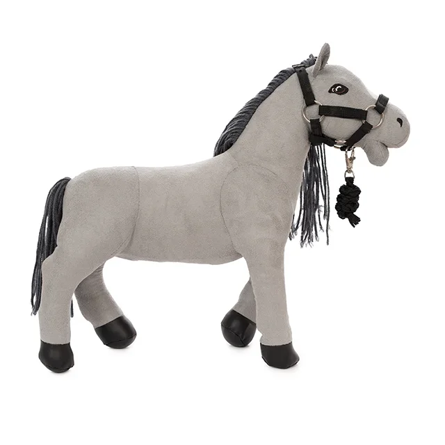 byAstrup Lucky grå kramme-pony 30 cm