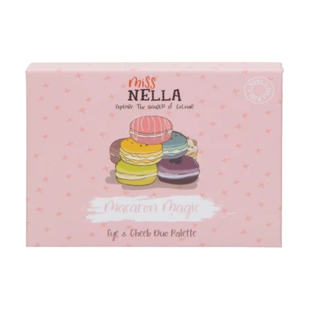 Miss Nella øjenskygge og blush duo, macaron magic