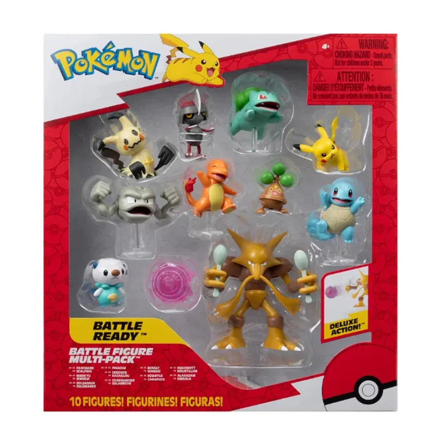 Pokemon battle figurer 10-pak