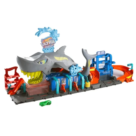 Hot Wheels City Ultra Shark car wash