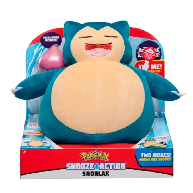 Pokemon Snooze action, Snorlax