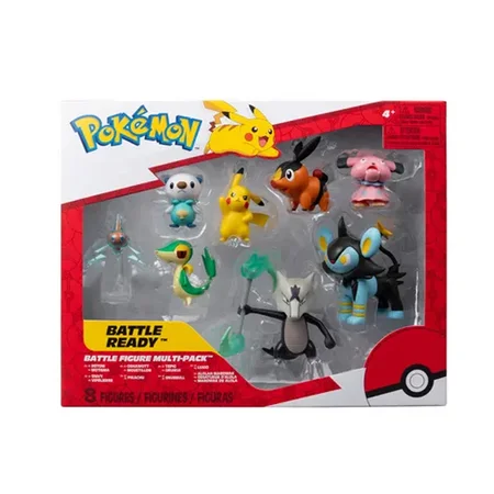 Pokemon Battle figurer 8 stk