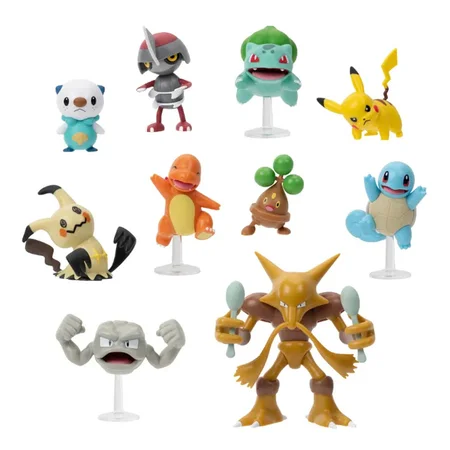 Pokemon battle figurer 10-pak