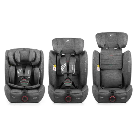 Forza i-size autostol 76-150 cm - Stone Grey