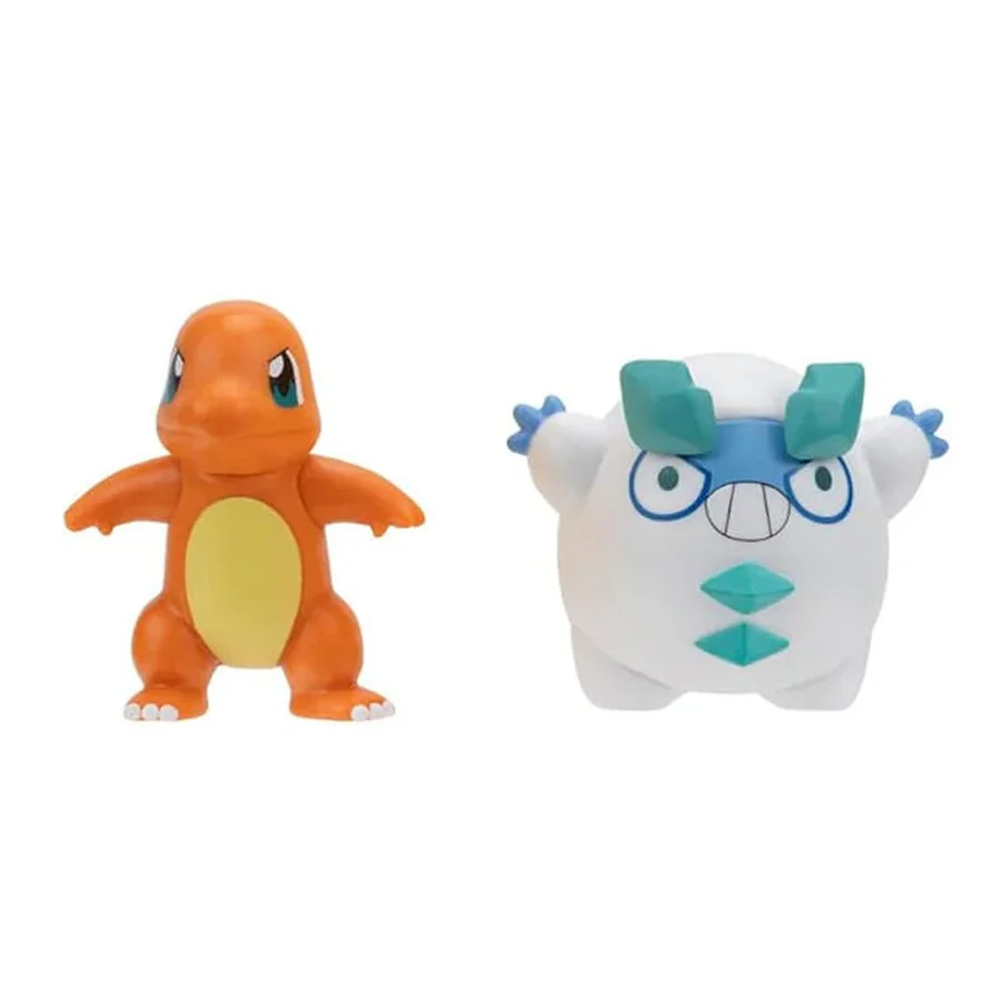 Pokemon battle figurer, Galarian Darumaka og Charmander