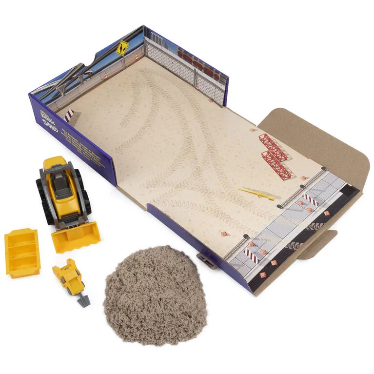 Kinetic Sand entreprenørsæt