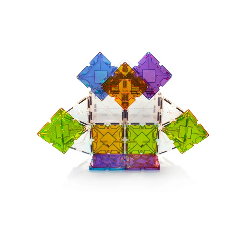 Magna-Tiles byggemagneter FreeStyle, clear - 40 dele