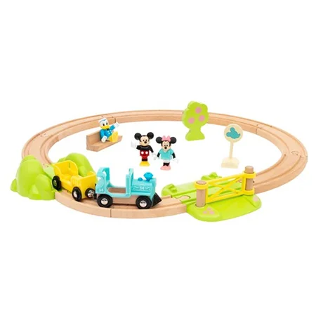 BRIO togsæt m. Mickey Mouse