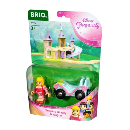 BRIO Disney Tornerose og vogn