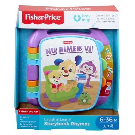 Fisher Price bog med lyd, Nu rimer vi