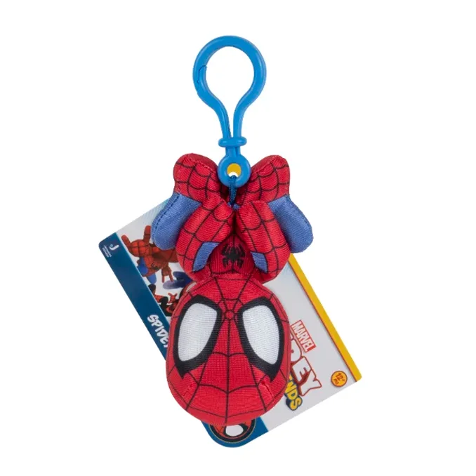 Spidey clip on bamse