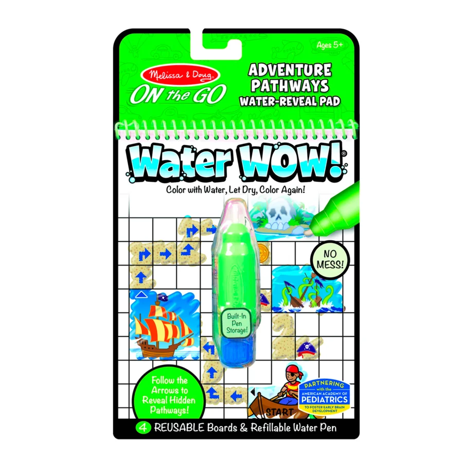 Melissa and Doug water wow, eventyr grøn