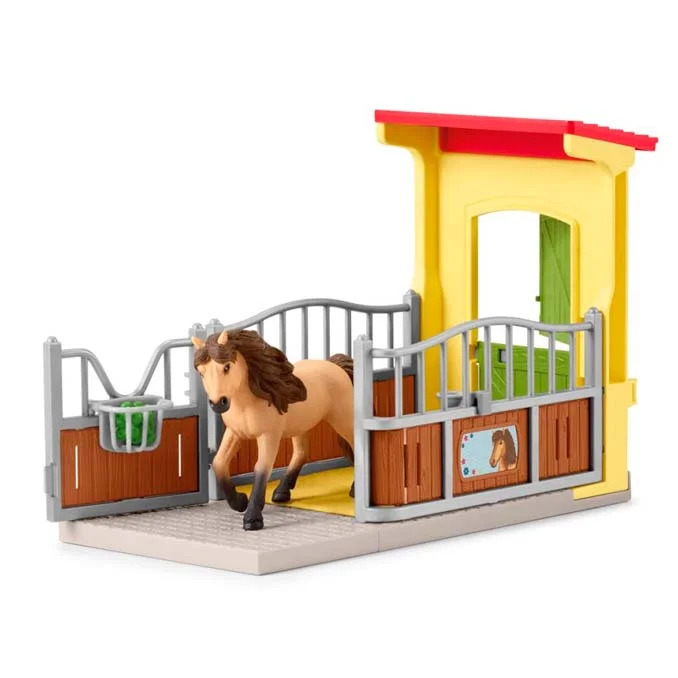 Schleich ponyboks med islænderhingst