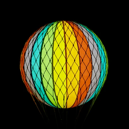 Authentic Models Luftballon travels light LED, rainbow