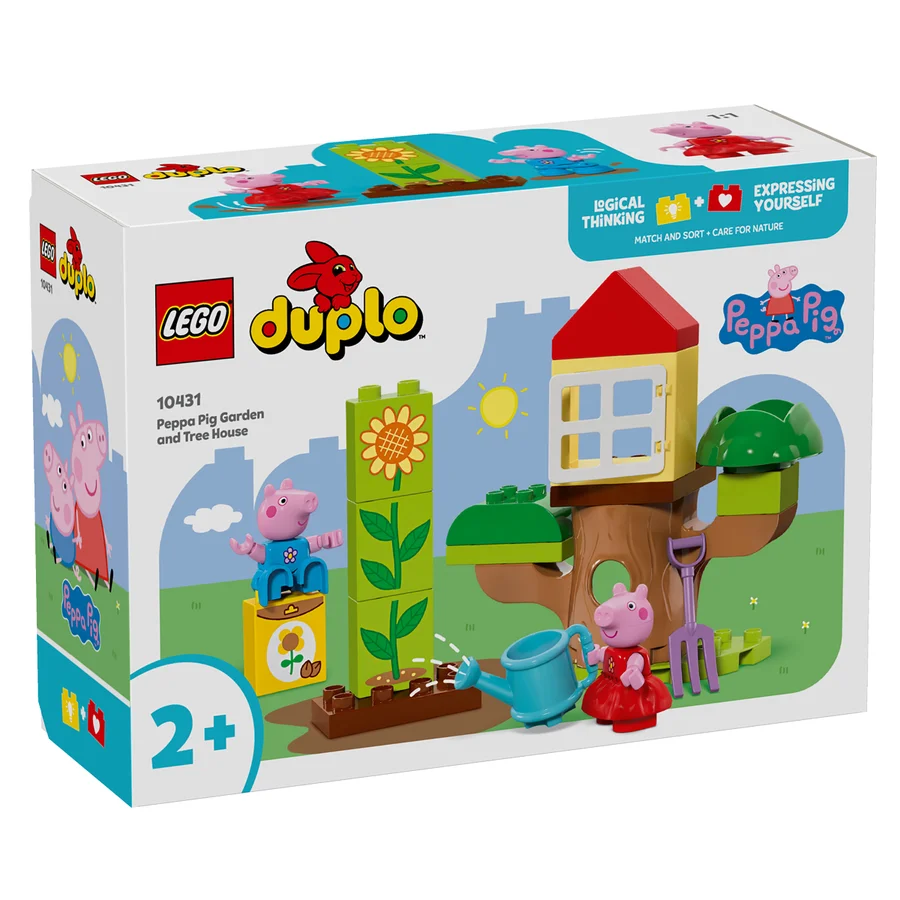 LEGO® DUPLO Gurli Gris' have og trætophus