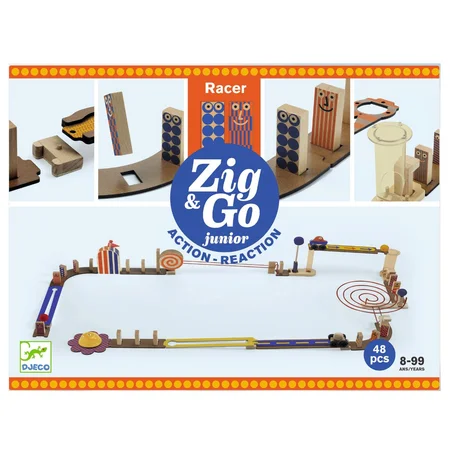 Djeco Zig & go Junior - Racer - 51 dele