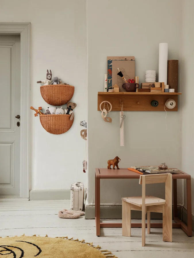 Ferm Living strikket kanin familie i merinould