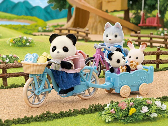 Sylvanian Families, cykel og rulleskøjte sæt