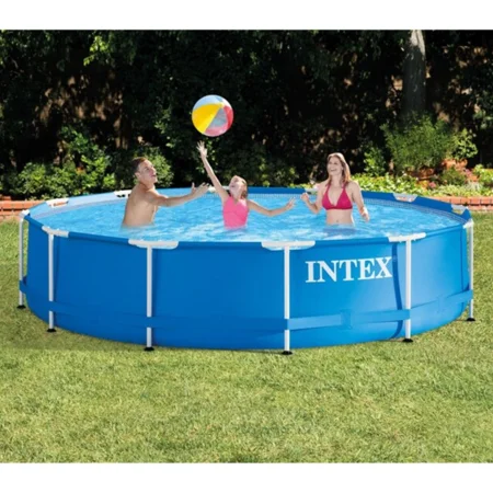 INTEX Metal frame poolsæt inkl filterpumpe 6503 L