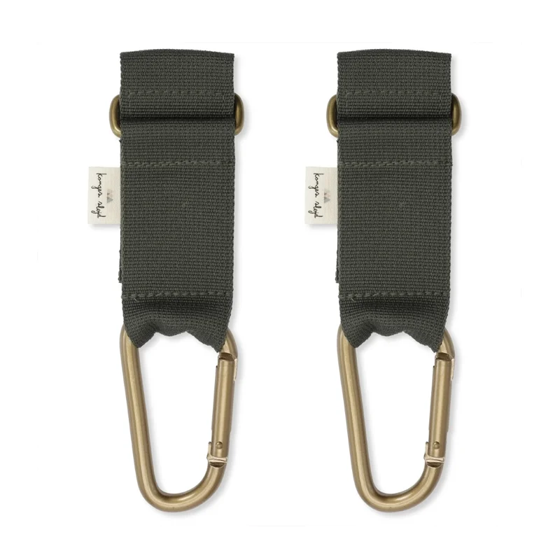 Konges Sløjd stroller strap, moss grey