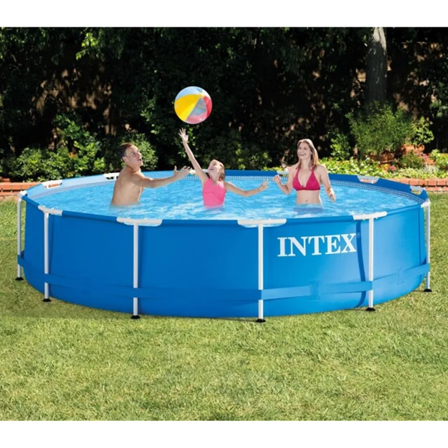 INTEX Metal frame poolsæt inkl filterpumpe 6503 L