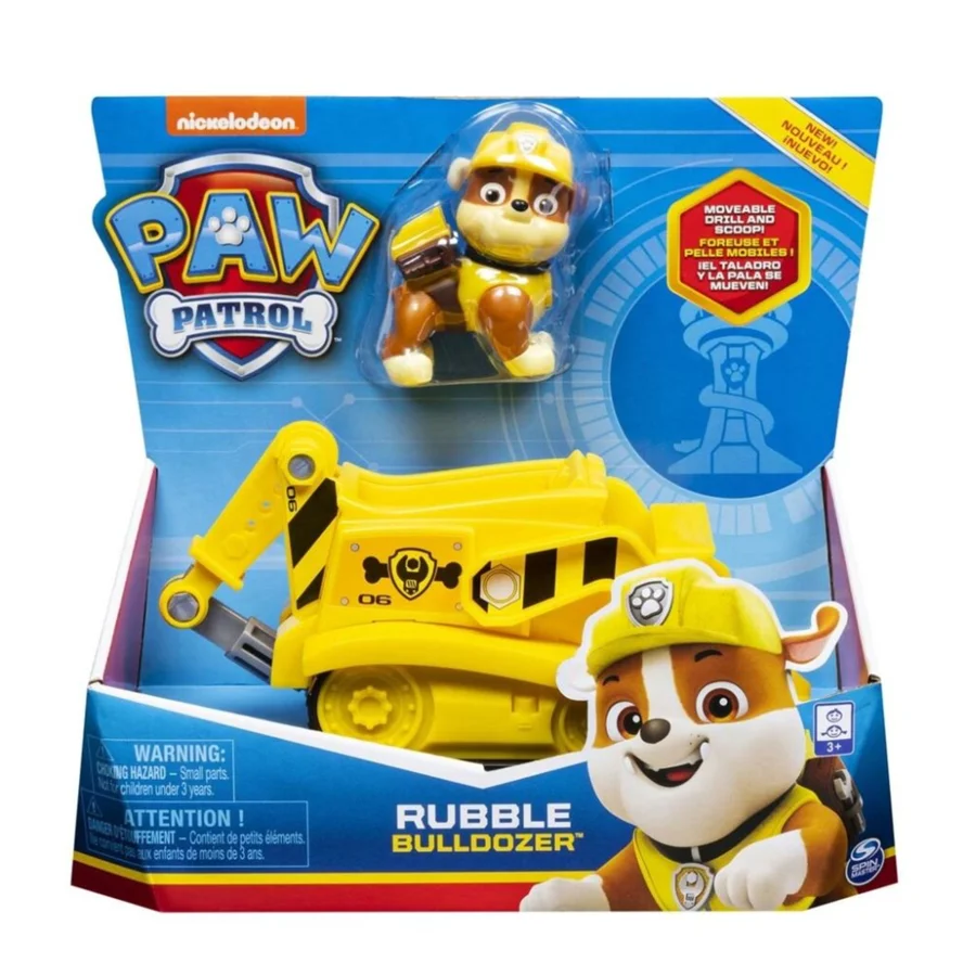 Paw Patrol basic vehicle Rubble, bulldozer