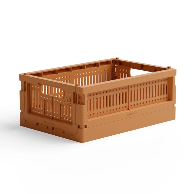 Made Crate foldekasse, mini, toffee