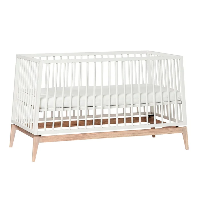 Leander Luna babyseng, 140 x 70 - hvid/eg