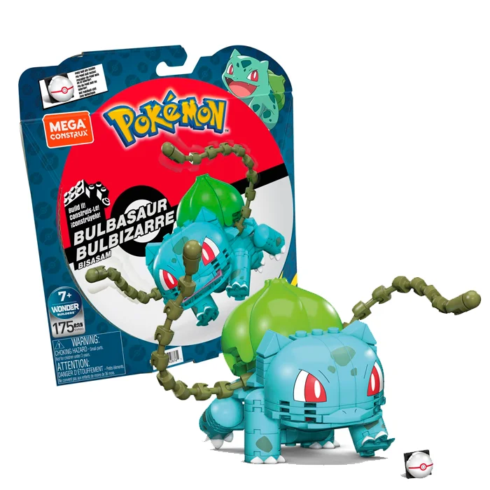 MEGA CONSTRUX, Pokemon - Bulbasaur