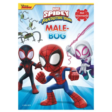 Spidey og hans fantastiske venner malebog