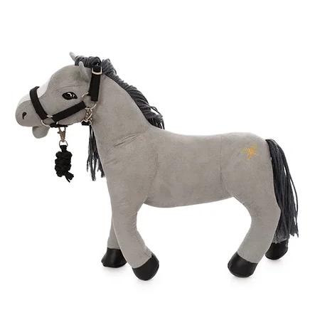 byAstrup Lucky grå kramme-pony 30 cm