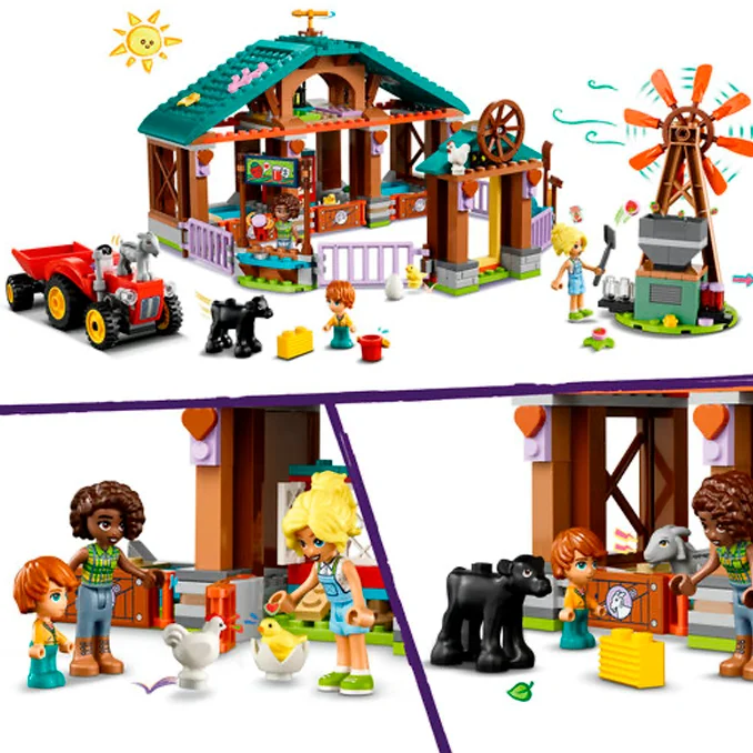 LEGO® FRIENDS, Dyrereservat på bondegården